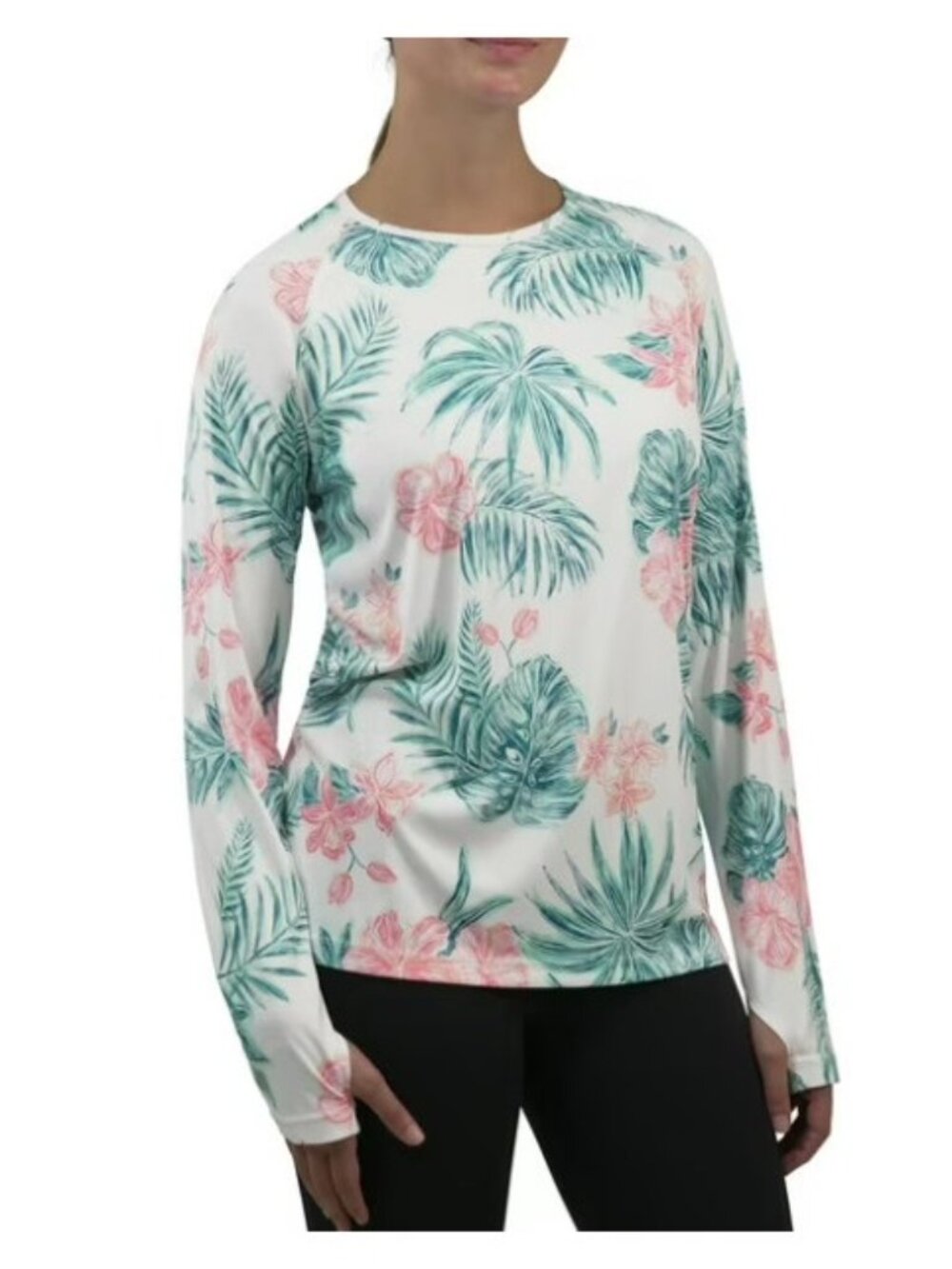 Reel Life Women's Long Sleeve UV T-Shirt-Size Medium-NWOT